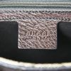Shopping bag in tela monogram cerata beige e pelle marrone - Detail D3 thumbnail