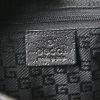 Gucci Jackie en lona y cuero negro - Detail D3 thumbnail