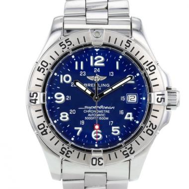 Reloj Breitling Superocean de acero Ref :  A17360