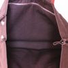 Toto bag shopping bag in burgundy canvas - Detail D2 thumbnail