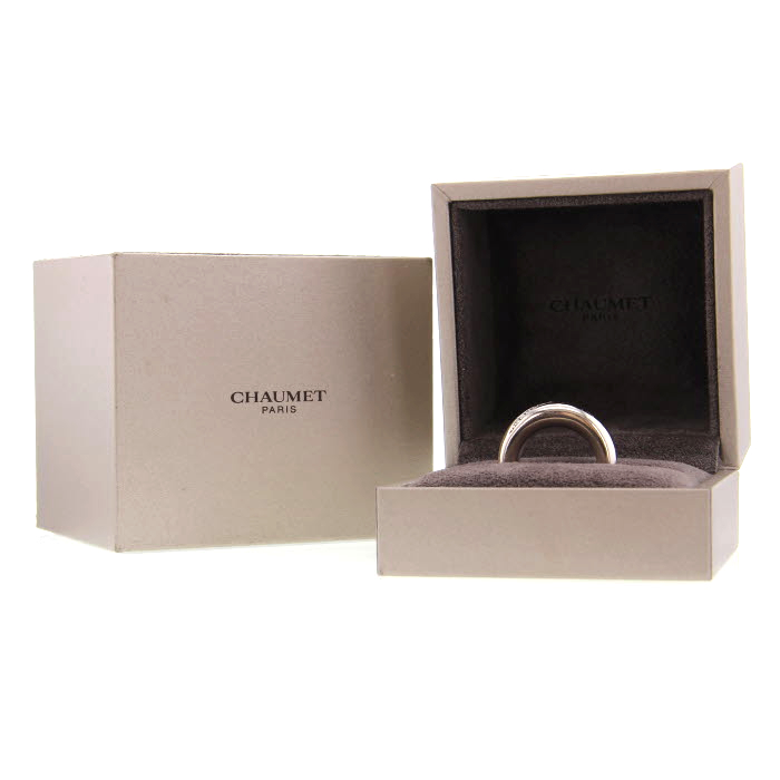 Ring in white gold - Detail D1