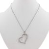 Large model necklace in white gold and in diamonds - 360 thumbnail