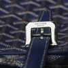 Goyard Yona in blue monogram canvas and leather - Detail D4 thumbnail