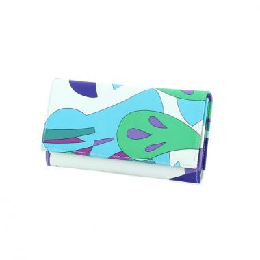 Emilio Pucci wallet leather print