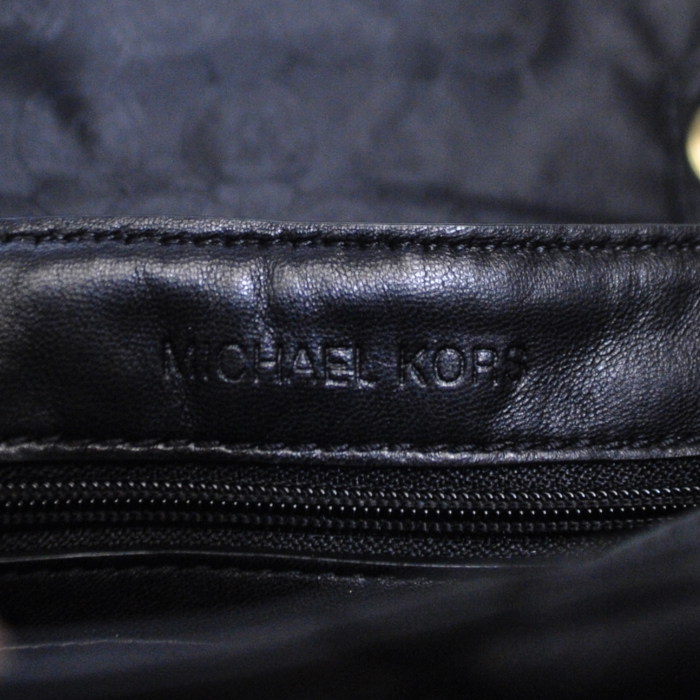 Michael Kors en cuir matelassé noir - Detail D3