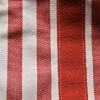 Bolso de mano Cannes en tela roja y blanca de rayas - Detail D4 thumbnail