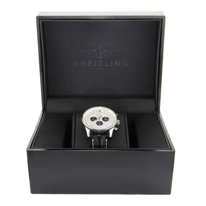 Breitling Cosmonaute in stainless steel Ref : A22322 Circa 2008 - Detail D1