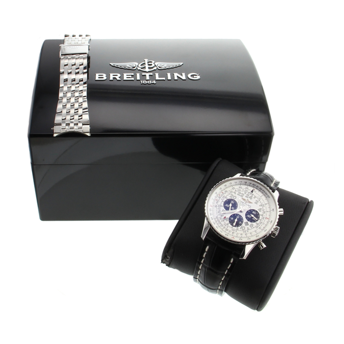 Breitling Cosmonaute in stainless steel Ref : A22322 Circa 2008 - Detail D3