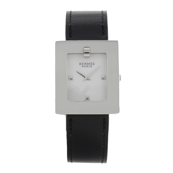 Reloj Hermes de acero Ref : BE1.210 Circa 1990 - Detail D1