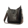 Hermes Evelyne small model in chocolate brown leather - 00pp thumbnail