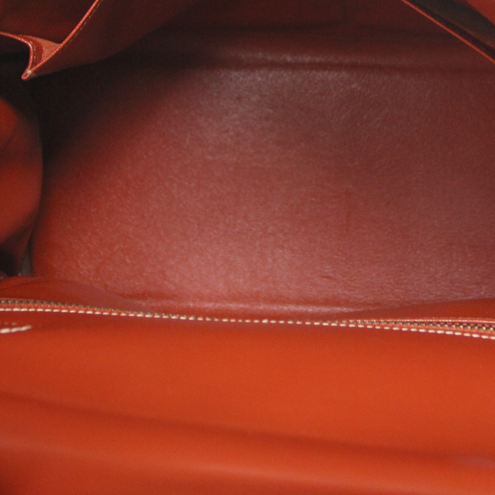 Hermès Kelly 32 cm Bag in brick leather - Detail D3