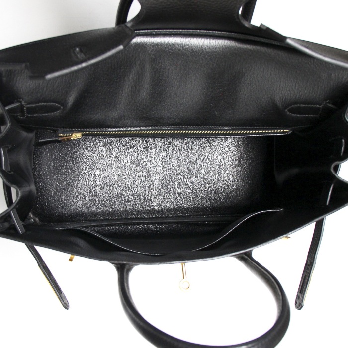 Hermès Birkin 35 cm en cuir noir   - Detail D2