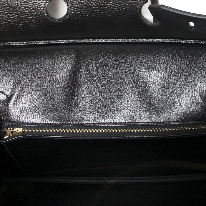 Hermès Birkin 35 cm in black leather - Detail D3