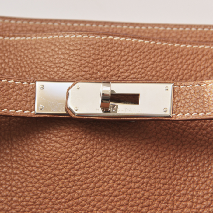 Sac à main en cuir togo gold - Detail D4