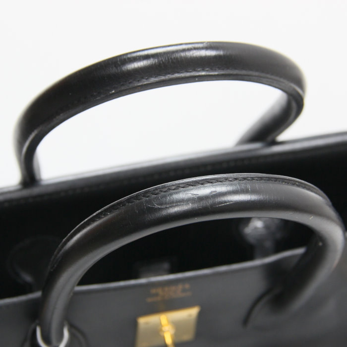 Hermes Birkin 35 cm in black leather  - Detail D3