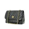 Chanel Vintage en cuero acolchado negro - 00pp thumbnail