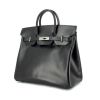Hermes Haut à Courroies handbag in black box leather - 00pp thumbnail