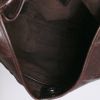 Yves Saint-Laurent Mombasa medium size in marron leather - Detail D2 thumbnail