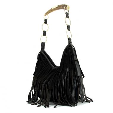 Yves Saint Laurent Saint-Tropez en cuero y ante marron