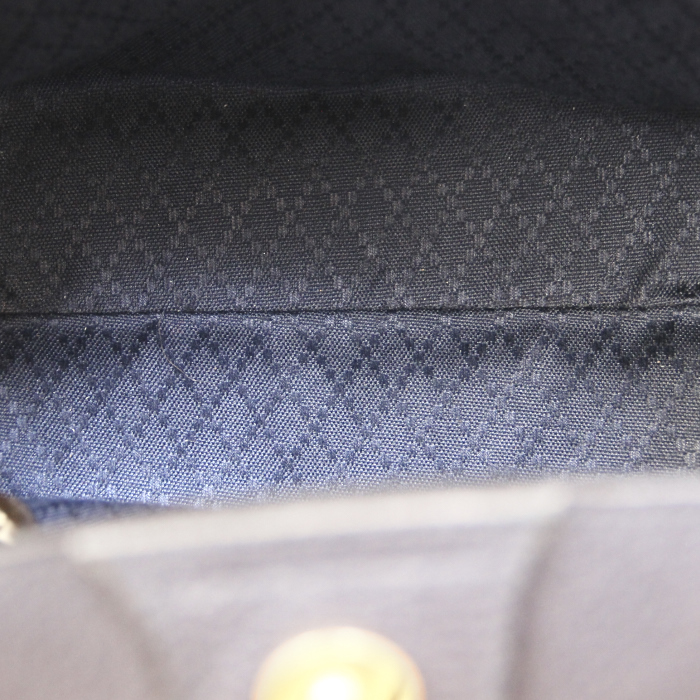 Gucci Bambou Bag in black suede - Detail D2