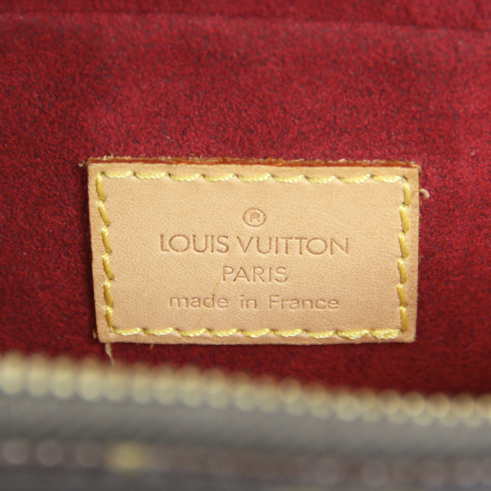 Louis Vuitton Multipli-Cité en toile monogram et cuir naturel - Detail D3