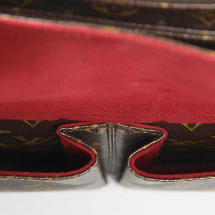 Louis Vuitton Multipli-Cité en toile monogram et cuir naturel - Detail D4