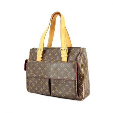 Louis Vuitton Multipli-Cité en toile monogram et cuir naturel