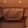 Louis Vuitton Cruiser medium model travel bag in monogram canvas and natural leather - Detail D3 thumbnail