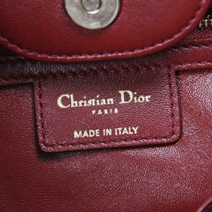 Borsa in pelle rossa - Detail D4