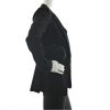 Bottega Veneta clutch Knot intrecciato woven in black canvas and lizard - Detail D1 thumbnail