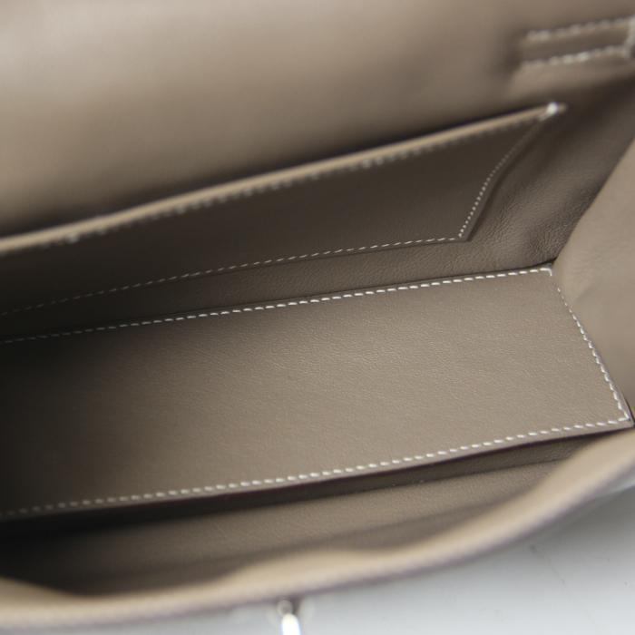 Hermès Kelly Danse en cuir étoupe - Detail D2