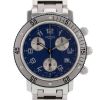 Montre Hermès Clipper Diver chronographe en acier Cadran bleu Ref : CL2.917 Vers 2000 - 00pp thumbnail