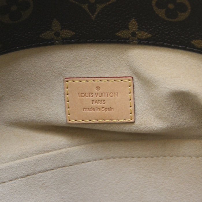Louis Vuitton Artsy en toile monogram et cuir naturel - Detail D4