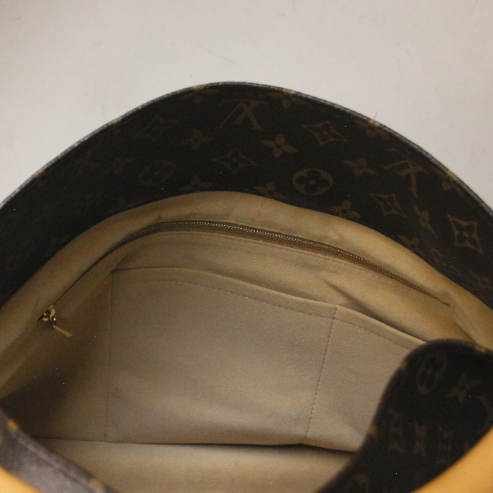 Louis Vuitton Artsy en toile monogram et cuir naturel - Detail D5