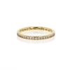Fred yellow gold and diamonds For Love ring - 360 thumbnail