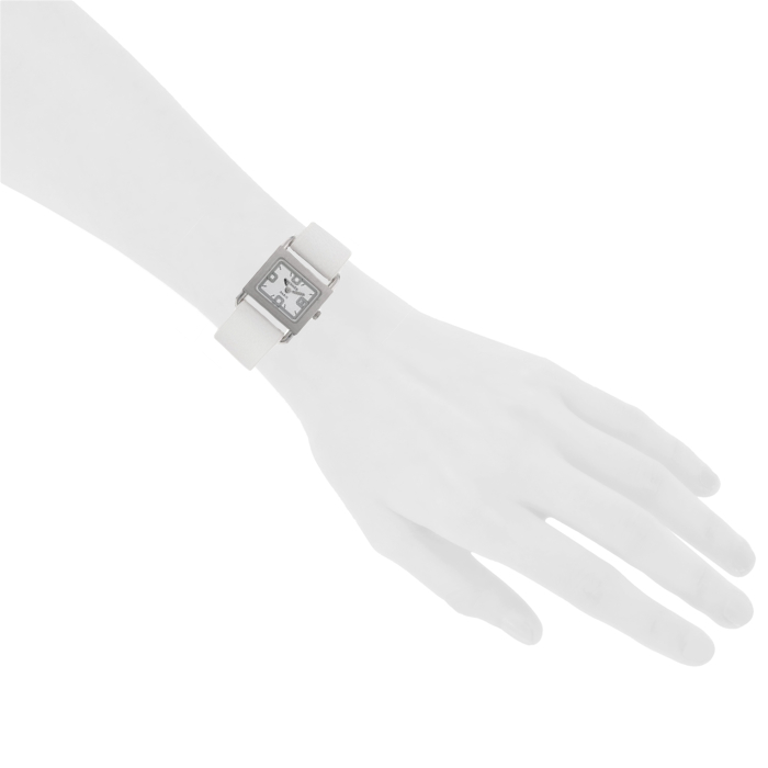 Hermes Barenia watch in stainless steel Ref: BA1.210 Circa 2000 - Detail D1