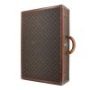 Louis Vuitton valise rigide en toile monogram et cuir naturel - 00pp thumbnail