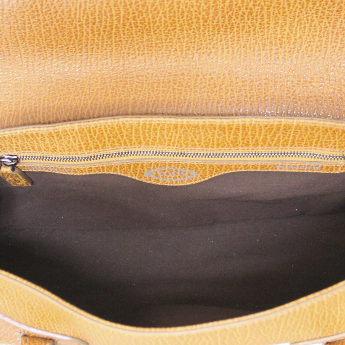 Sac à Main Tod's Hobo En Cuir Crème - Dimensions 40L X 15H X 15P Cm (environ), Occasion