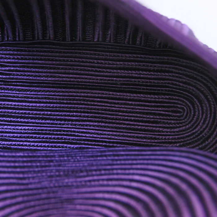 Borsa Yves Saint Laurent Ysl Vintage in tessuto viola - Detail D2