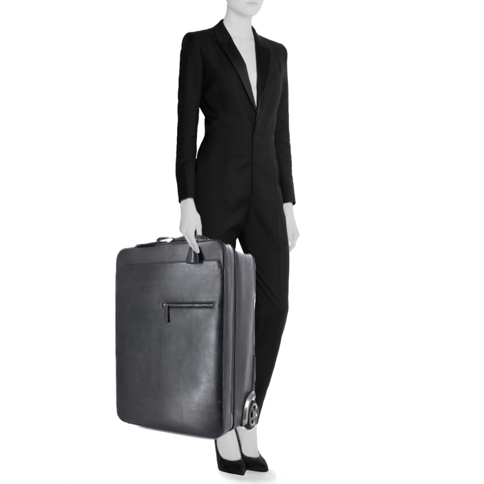 Berluti valise Formula 1000 en cuir marron - Detail D3