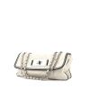 Chanel Croisiére handbag in off-white quilted leather and black piping - 00pp thumbnail