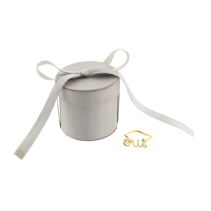 Anello in oro giallo - Detail D1