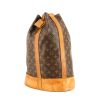 Louis Vuitton Marin en toile monogram et cuir naturel - 00pp thumbnail