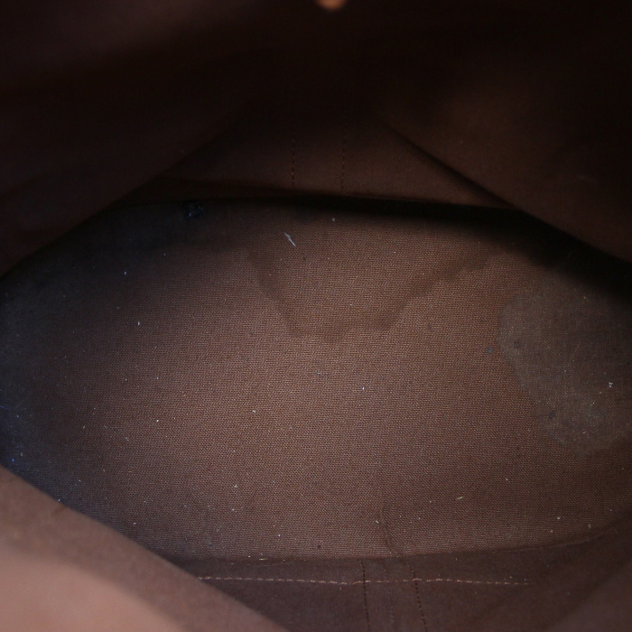 Louis Vuitton Marin en toile monogram et cuir naturel - Detail D2