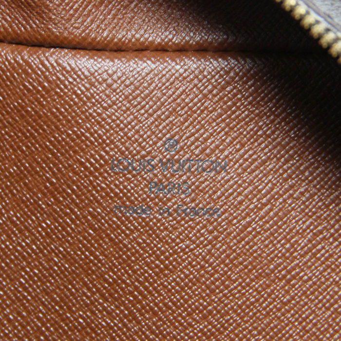Bolso Cité en lona Monogram revestida y cuero natural - Detail D4