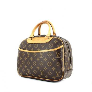 Louis Vuitton Trouville in canvas monogram and natural leather 