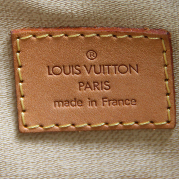 Louis Vuitton Trouville in canvas monogram and natural leather - Detail D3