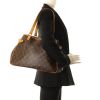 Louis Vuitton Batignolles en toile monogram et cuir naturel - Detail D1 thumbnail