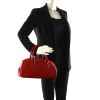 Louis Vuitton Jasmin in red epi leather  - Detail D1 thumbnail