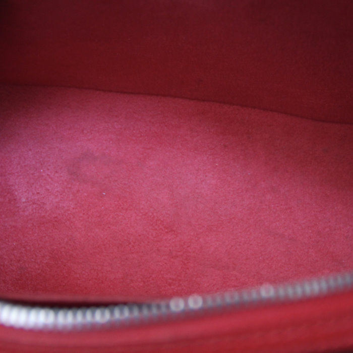 Louis Vuitton Jasmin in red epi leather - Detail D2